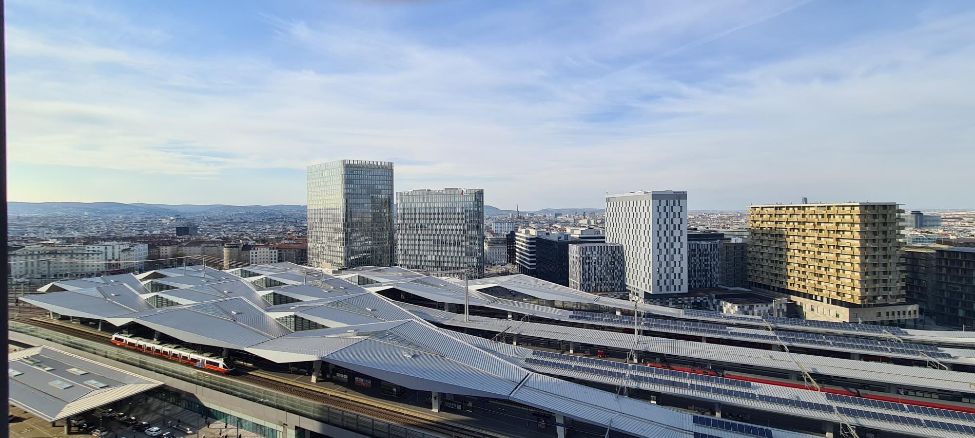 Ausblick auf Wien